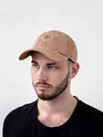 Бейсболка DJINNS арт. TrueFit Washed Corduroy (песочный)